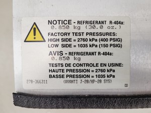 Thumbnail image of Beckman Coulter J-20I Avanti Floor Standing Centrifuge Lab