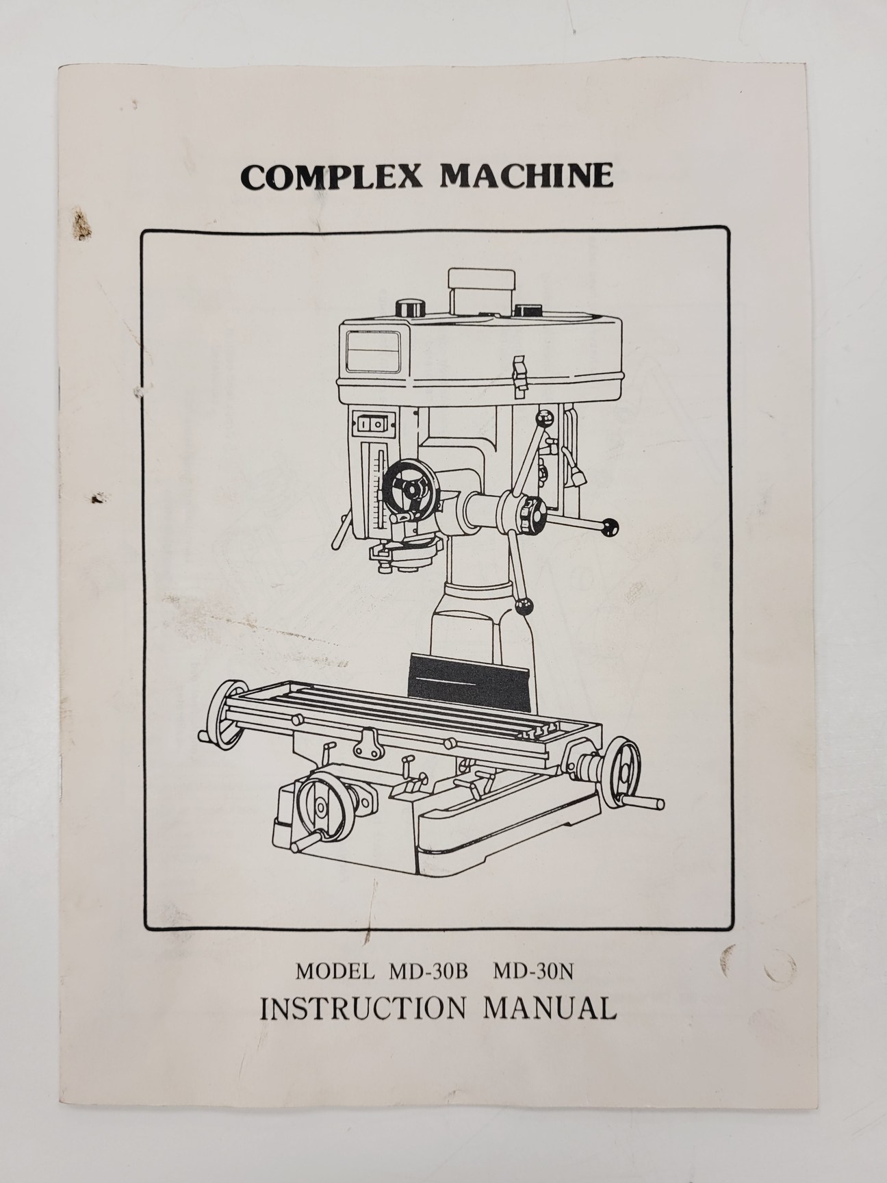 Image of Warco Minor Milling/Drilling Machine Model MD-30N