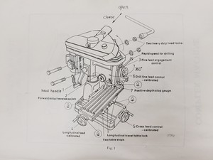 Thumbnail image of Warco Minor Milling/Drilling Machine Model MD-30N