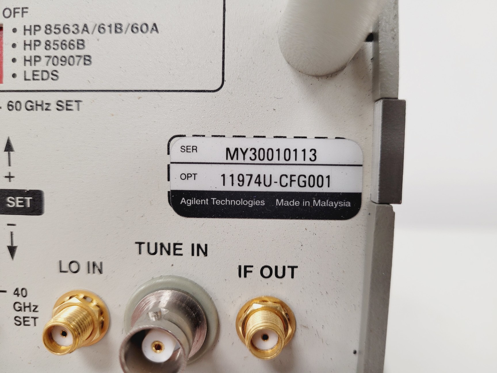 Image of Agilent 11974U Preselected Millimeter Mixer - RF Section Lab