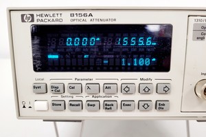Thumbnail image of Hewlett Packard Optical Attenuator    Model 8156A    Rev 1.02 Lab