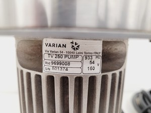 Thumbnail image of Varian Turbo - V 250 Macro Torr Pump Model -9699008 Turbomolecular Pump Lab