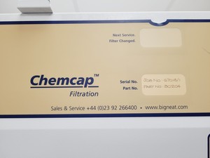 Thumbnail image of Bigneat  Special BC1204 Chemcap Filtration Safety Cabinet Lab
