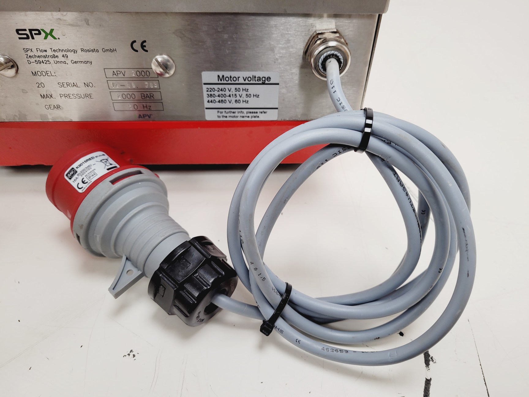 Image of SPXFLOW 1000/2000 Homogeniser Model - APV 2000 Lab