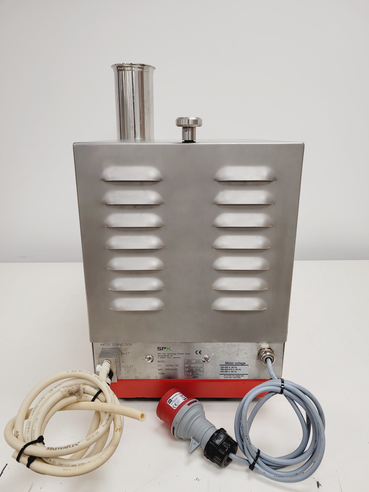 Image of SPXFLOW 1000/2000 Homogeniser Model - APV 2000 Lab