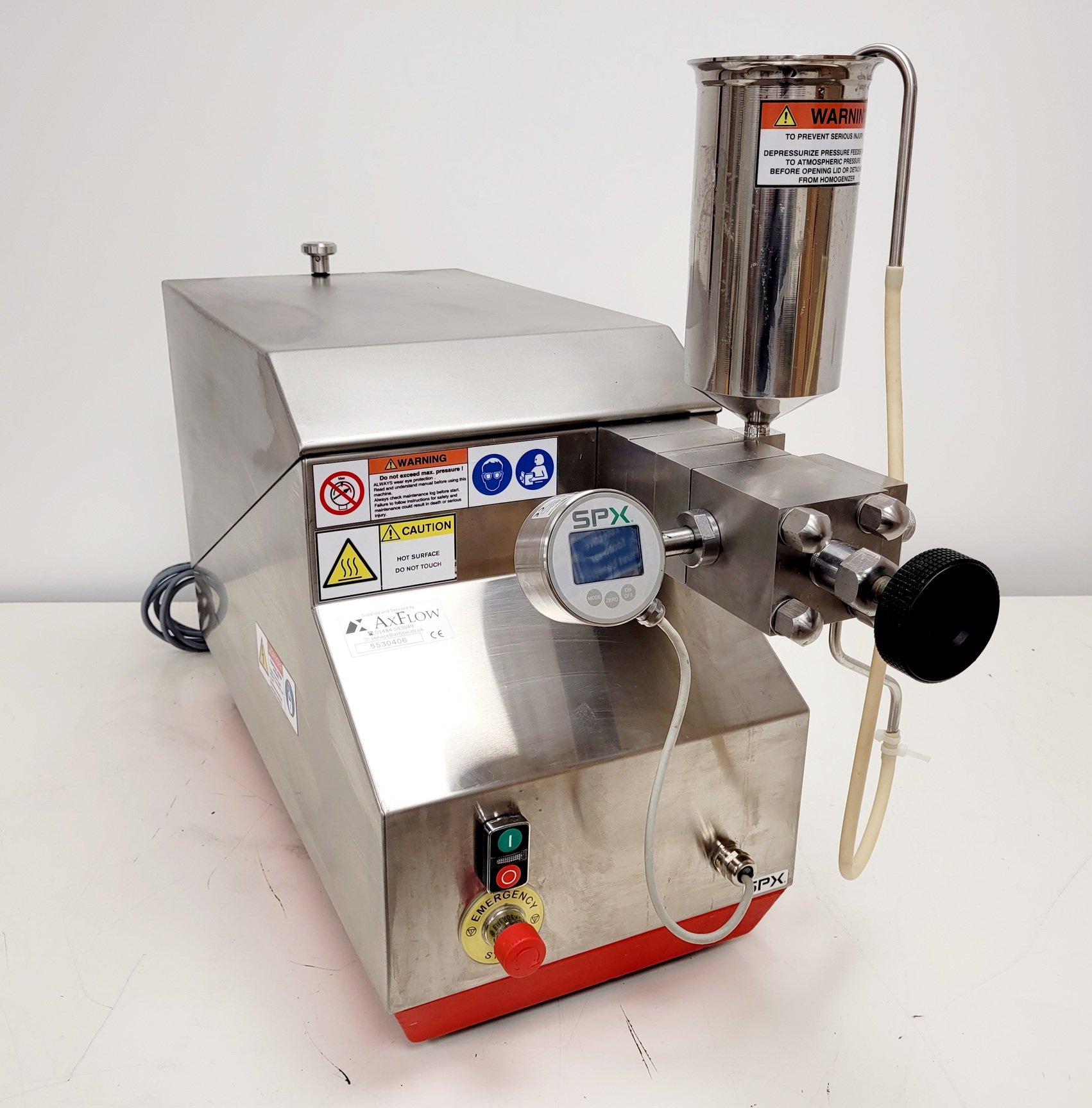 Image of SPXFLOW 1000/2000 Homogeniser Model - APV 2000 Lab