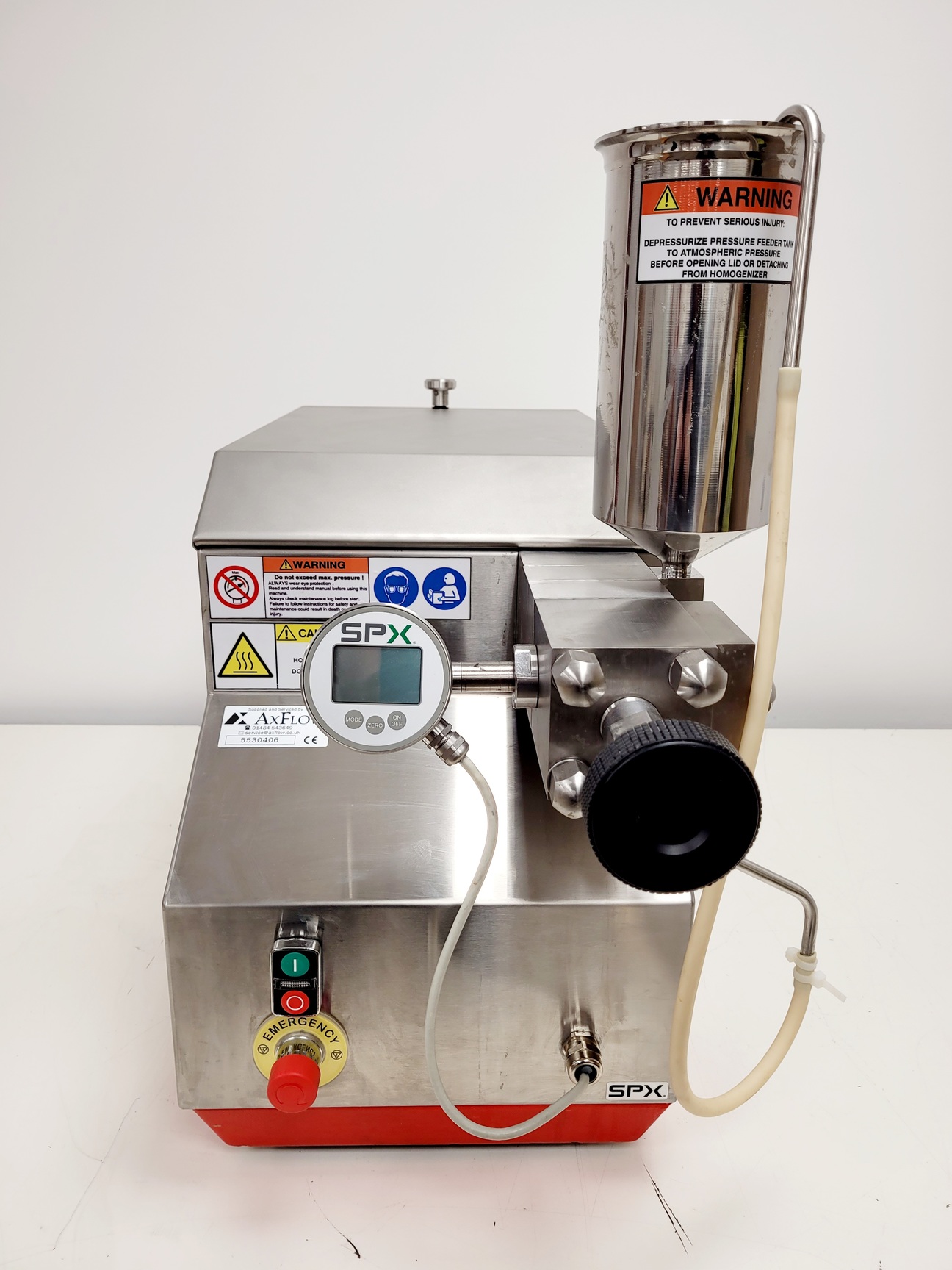 Image of SPXFLOW 1000/2000 Homogeniser Model - APV 2000 Lab