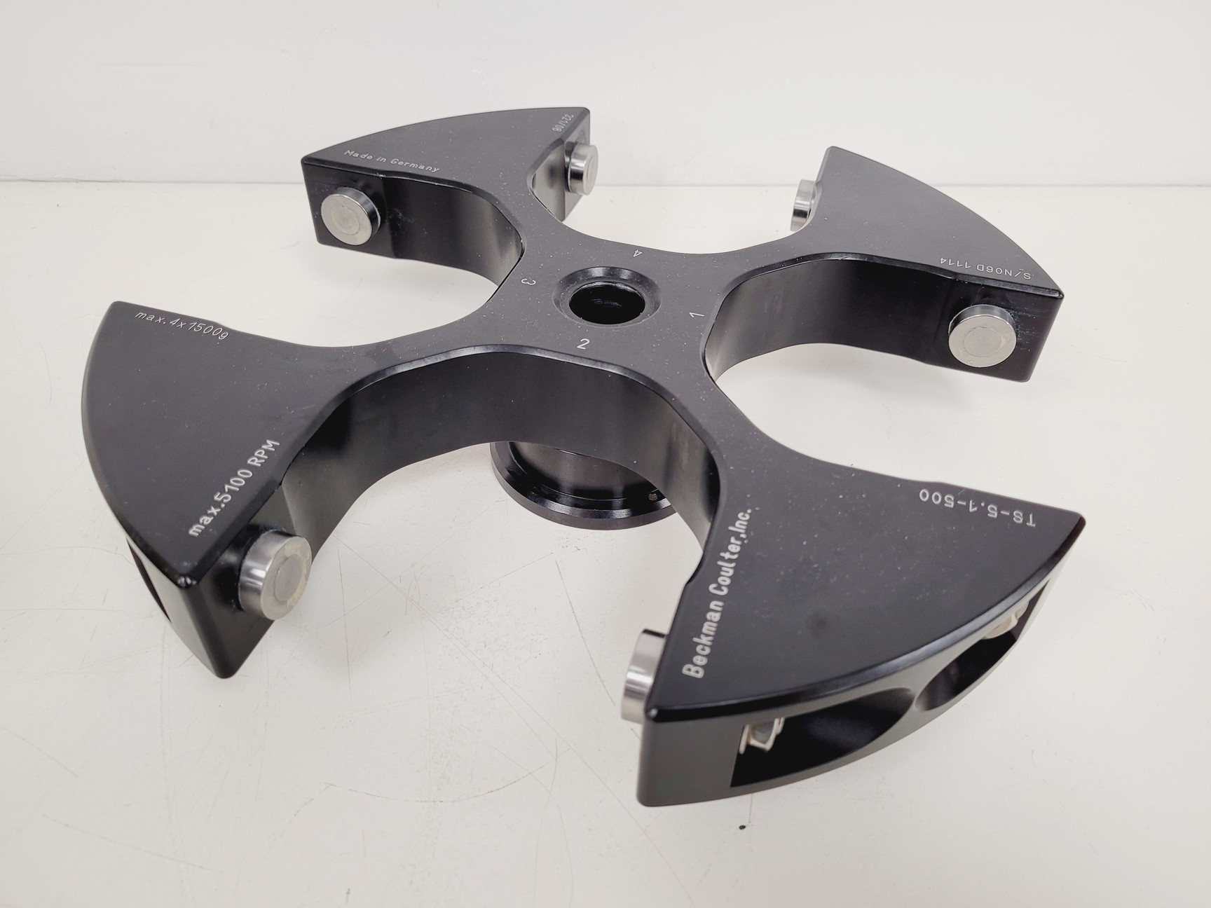 Image of Beckman Coulter Swing Bucket Rotor  Model - TS-5.1-500 Max 5100rpm Lab