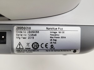 Thumbnail image of GE NanoVue Plus Portable Spectrophotometer  Code - 28956058 Lab