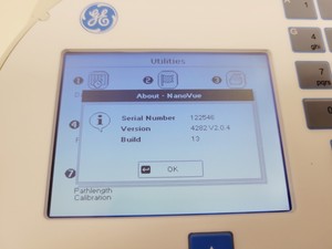 Thumbnail image of GE NanoVue Plus Portable Spectrophotometer  Code - 28956058 Lab