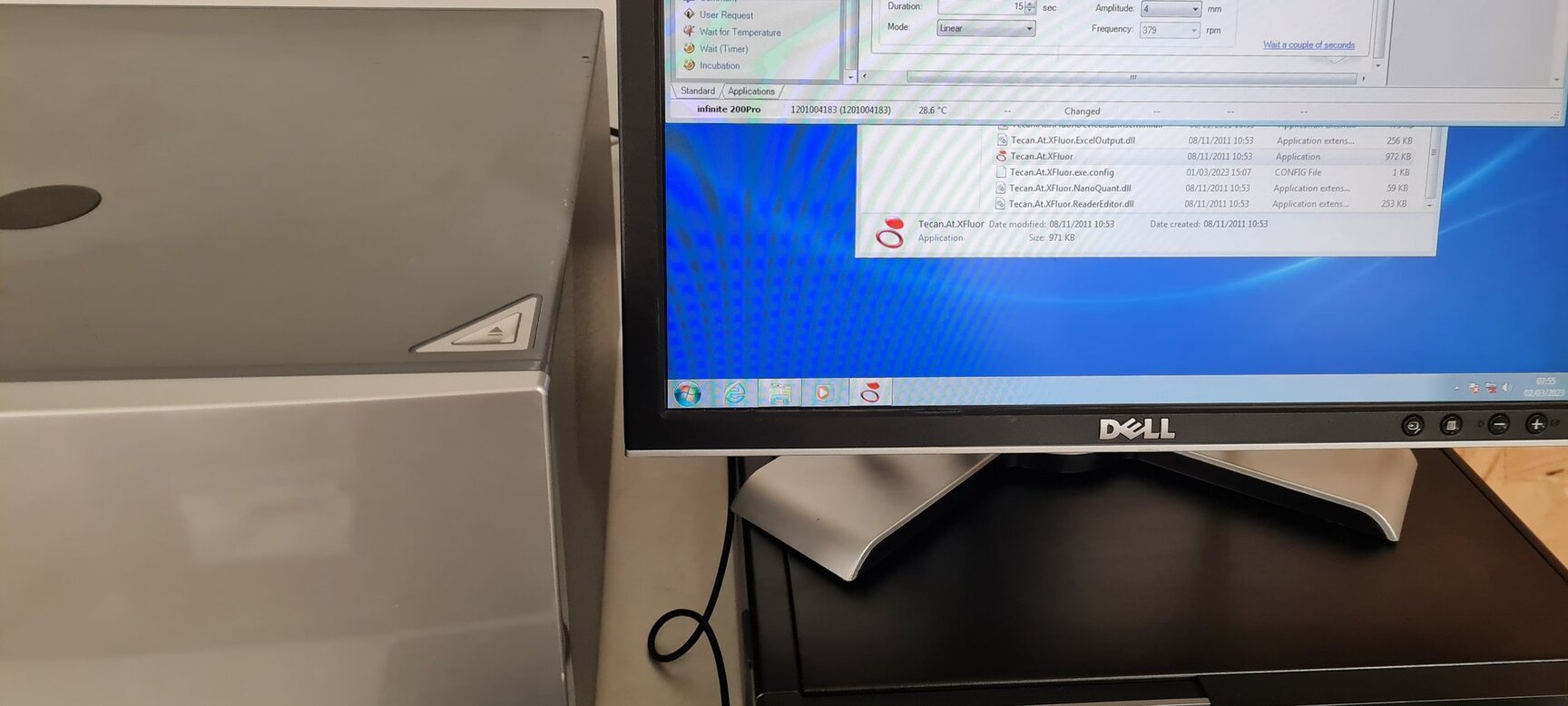 Image of Tecan Infinite F200 Pro Microplate Reader with PC & Software Lab