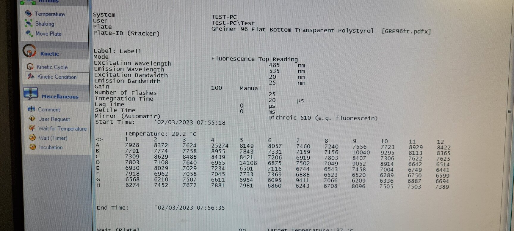 Image of Tecan Infinite F200 Pro Microplate Reader with PC & Software Lab