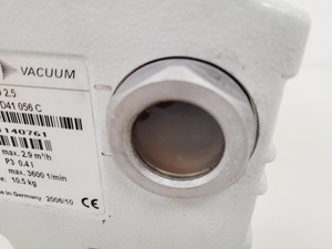Thumbnail image of Pfeiffer Vacuum Pump  Model - DUO 2.5  M No. PK D41 056 C Lab