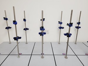 Thumbnail image of 12 x Denoyer Geppert Chemistry Laboratory Retort Stands Lab