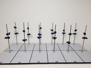 Thumbnail image of 12 x Denoyer Geppert Chemistry Laboratory Retort Stands Lab