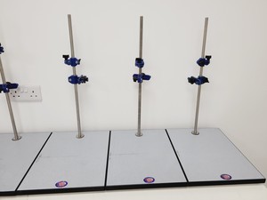 Thumbnail image of 12 x Denoyer Geppert Chemistry Laboratory Retort Stands Lab