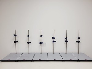 Thumbnail image of 12 x Denoyer Geppert Chemistry Laboratory Retort Stands Lab