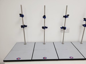 Thumbnail image of 12 x Denoyer Geppert Chemistry Laboratory Retort Stands Lab