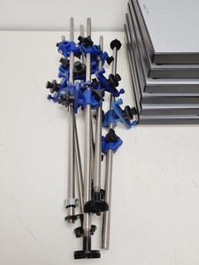 Thumbnail image of 12 x Denoyer Geppert Chemistry Laboratory Retort Stands Lab