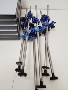 Thumbnail image of 12 x Denoyer Geppert Chemistry Laboratory Retort Stands Lab