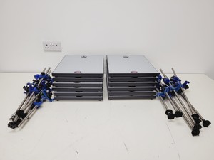 Thumbnail image of 12 x Denoyer Geppert Chemistry Laboratory Retort Stands Lab