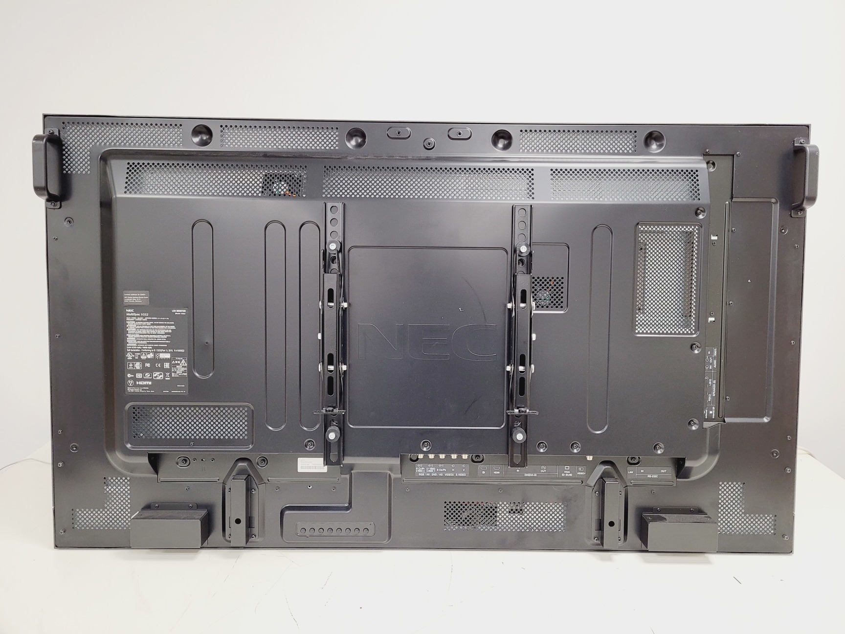 Image of 3 x NEC MultiSync 55" Professional Monitors - V552 P553