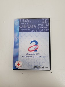 Thumbnail image of Applied Biosystems MDS SCIEX QStar System Software Analyst® QS Metabolite ID 