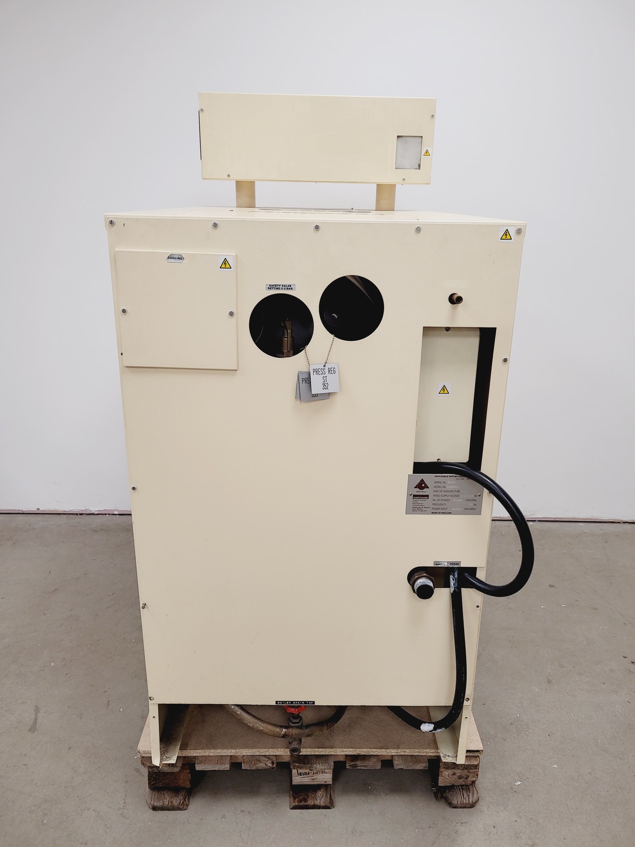 Image of Astell Scientific Laboratory Autoclave  Model - AAB095 Lab Faulty