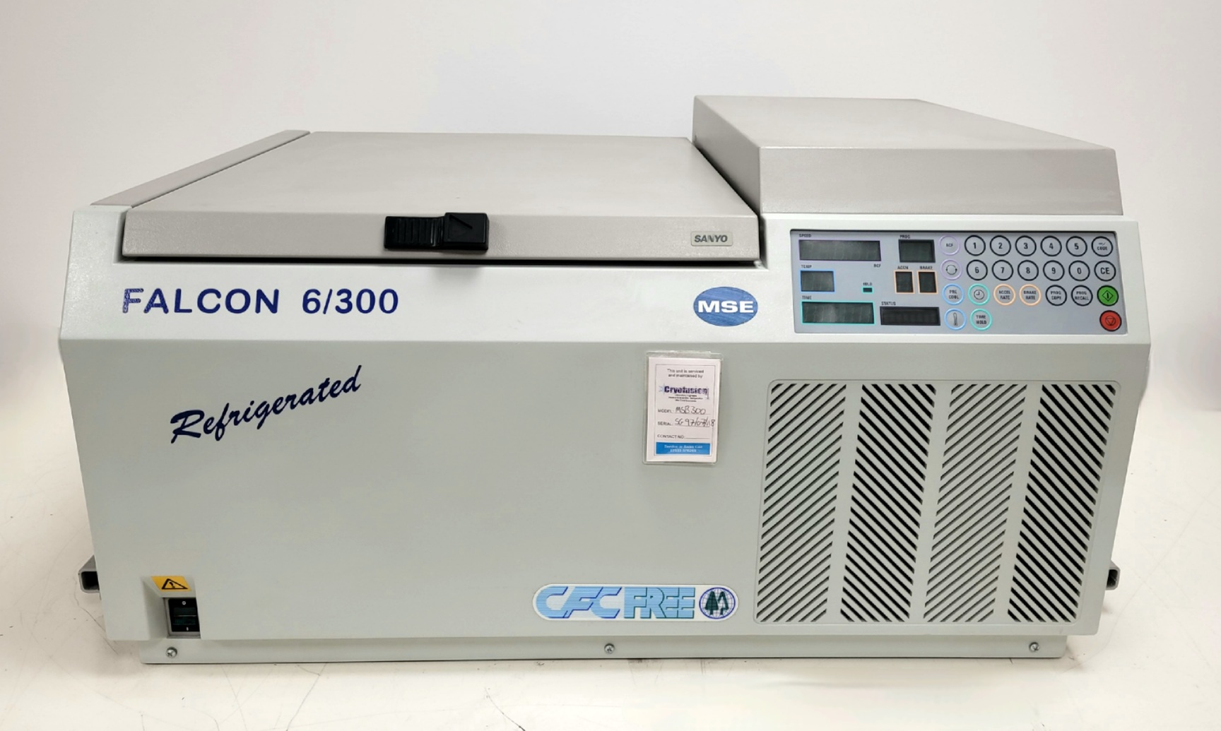 Image of MSE Refrigerated Centrifuge  Model - Falcon 6/300 with 4700RPM Rotor Lab