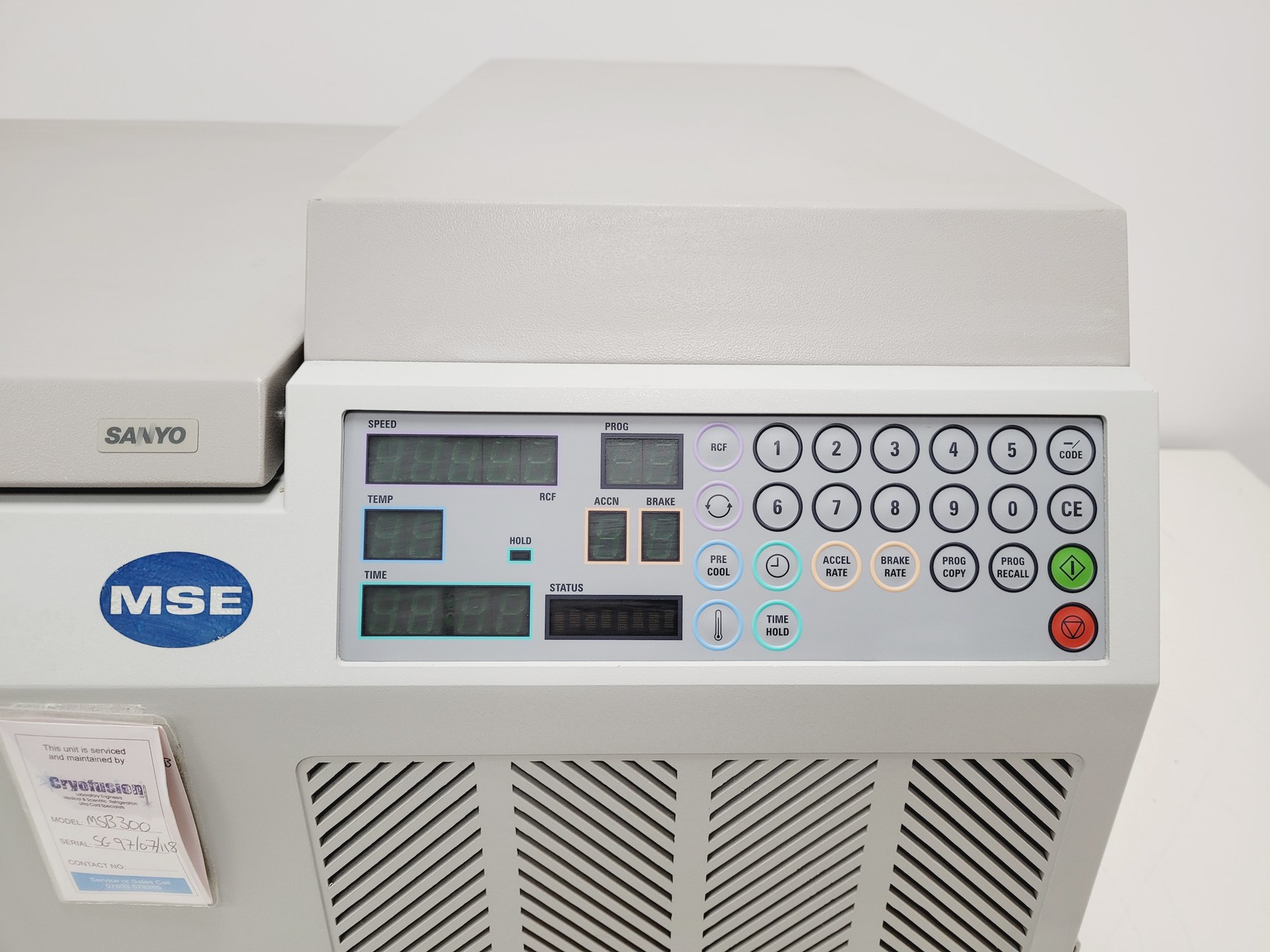 Image of MSE Refrigerated Centrifuge  Model - Falcon 6/300 with 4700RPM Rotor Lab