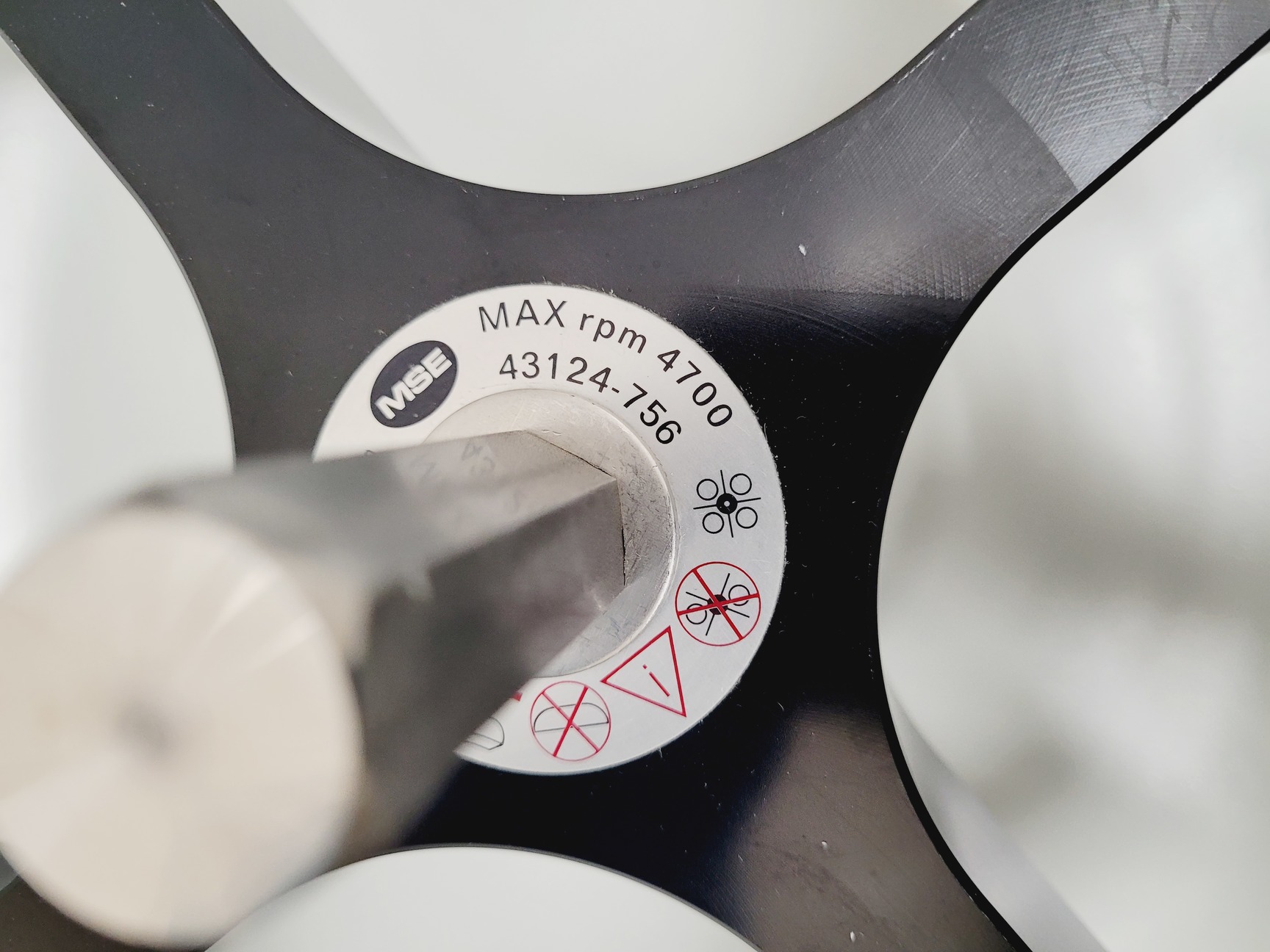 Image of MSE Refrigerated Centrifuge  Model - Falcon 6/300 with 4700RPM Rotor Lab