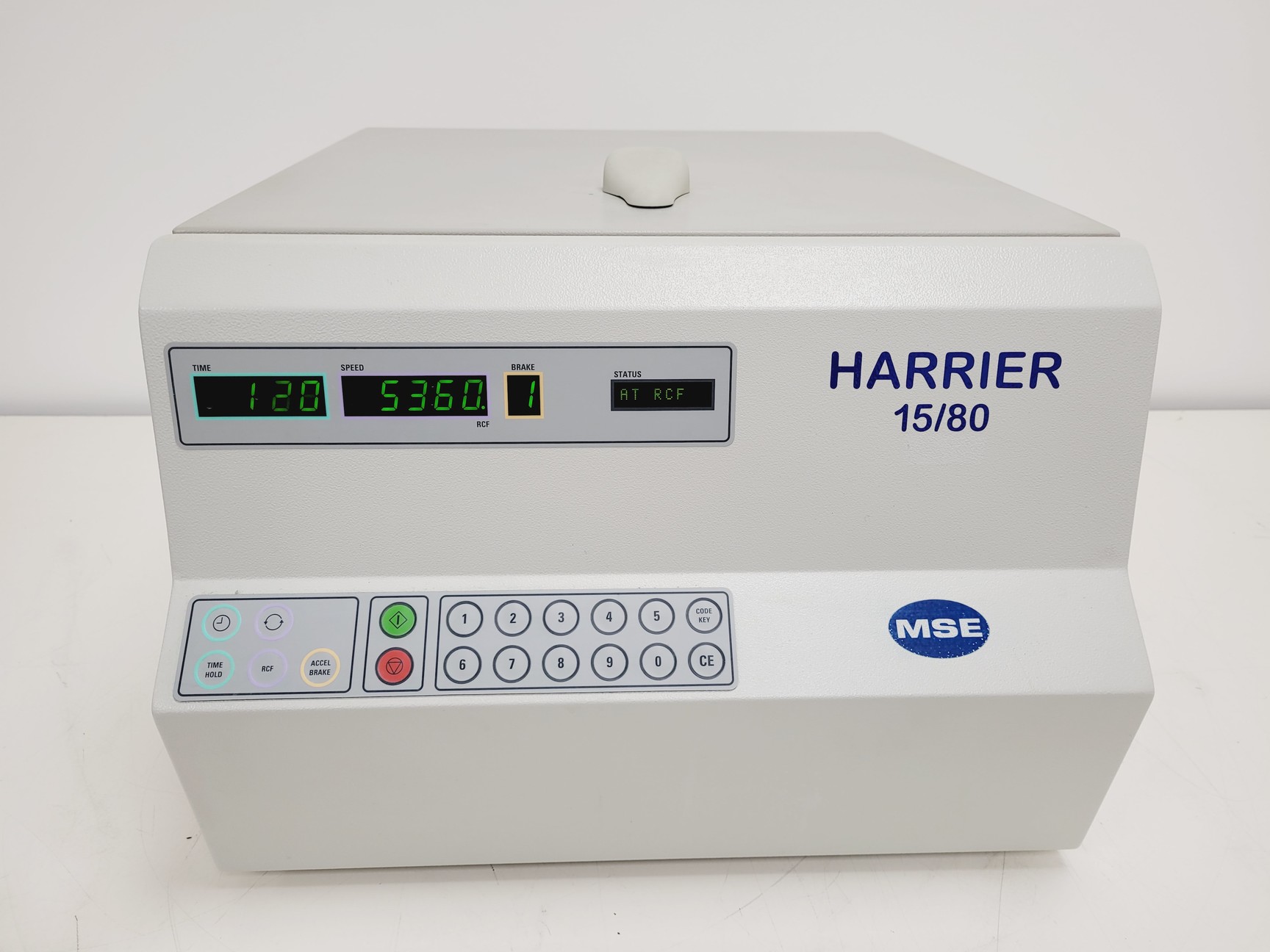 Image of MSE Harrier 15/80 Centrifuge with 12x15mL Rotor 5360rpm Lab