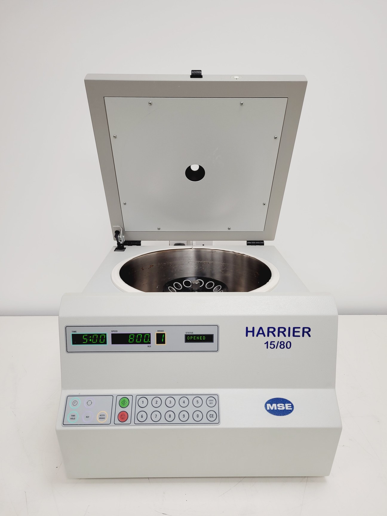 Image of MSE Harrier 15/80 Centrifuge with 12x15mL Rotor 5360rpm Lab