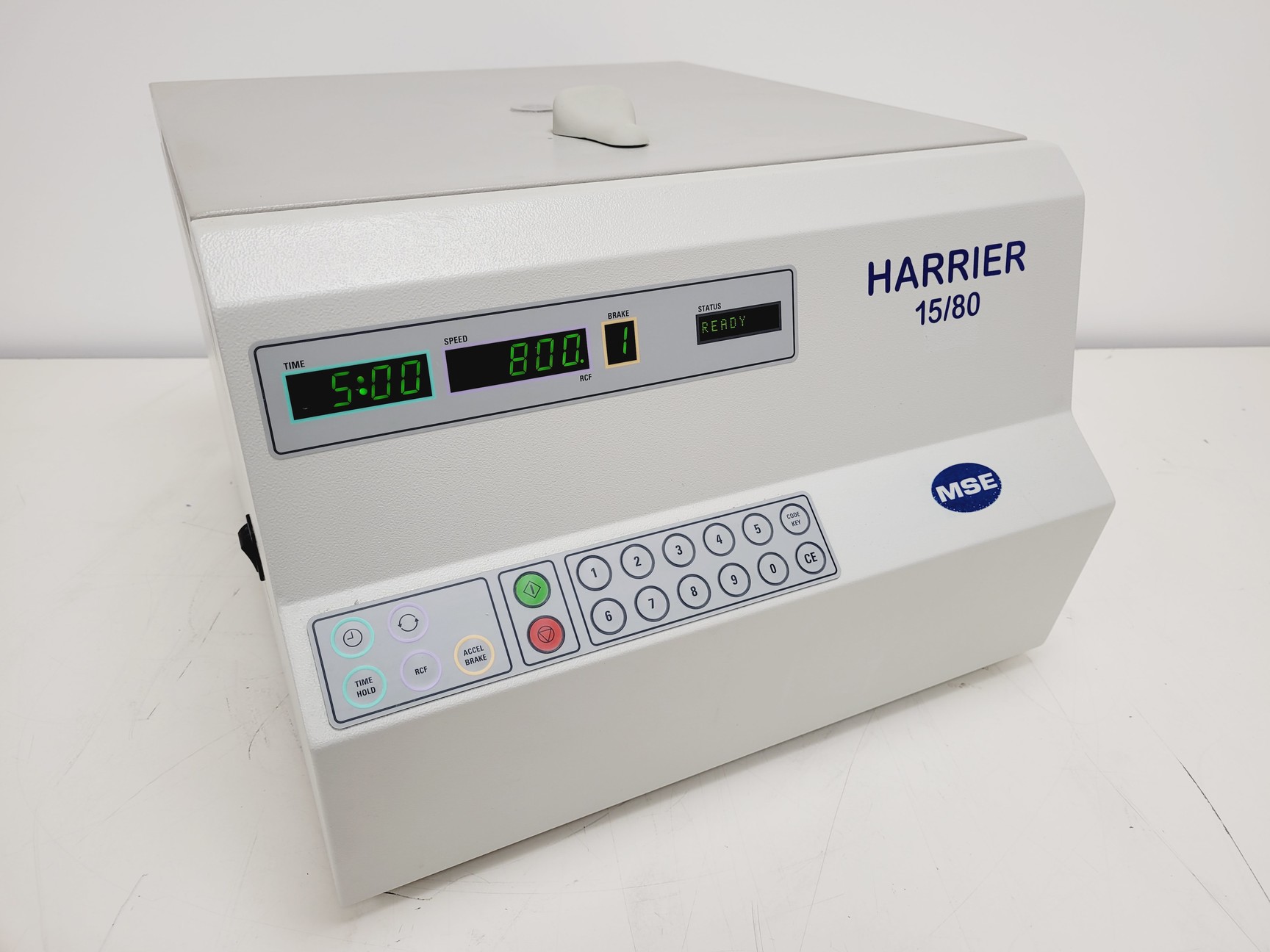 Image of MSE Harrier 15/80 Centrifuge with 12x15mL Rotor 5360rpm Lab