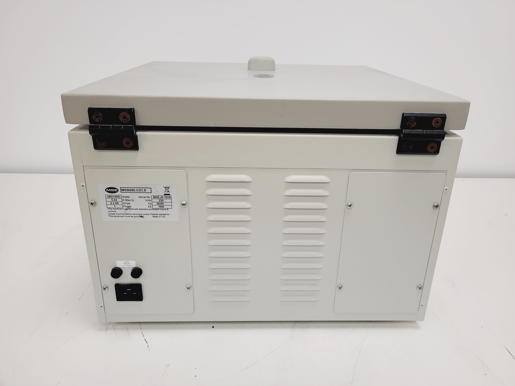 Image of MSE Harrier 15/80 Centrifuge with 12x15mL Rotor 5360rpm Lab