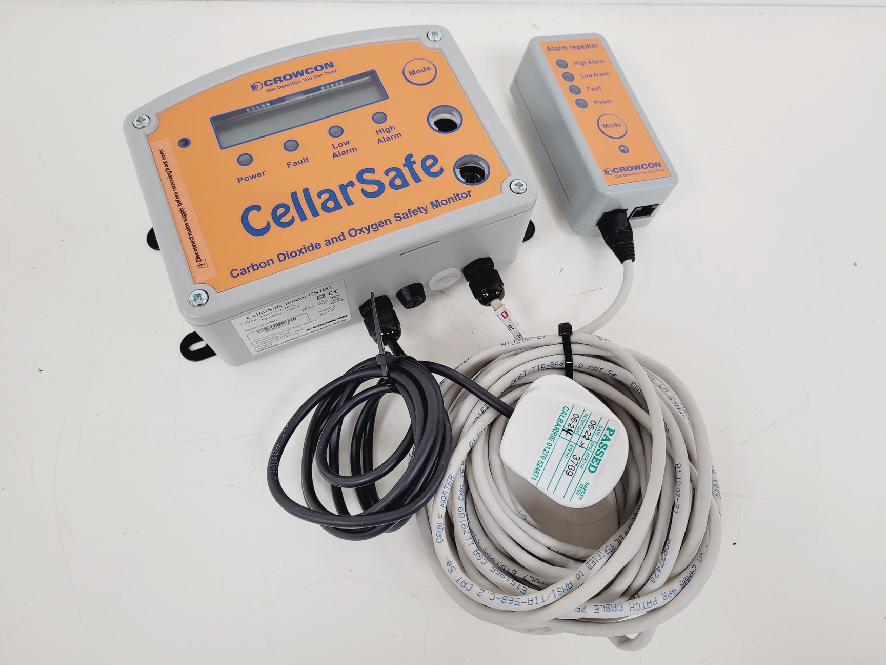 Crowcon O2 Meter Crowcon CellarSafe Carbon Dioxide & Oxygen Safety Monitor Model - CS100 Lab