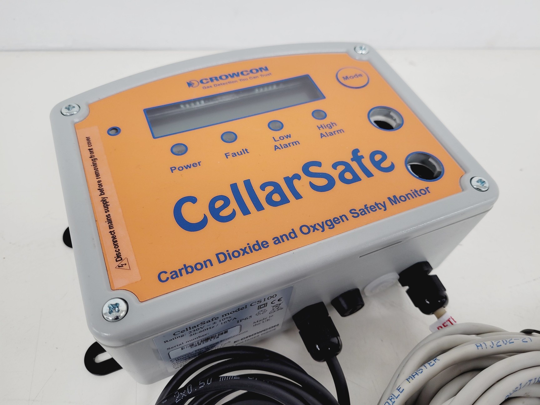 Crowcon O2 Meter Crowcon CellarSafe Carbon Dioxide & Oxygen Safety Monitor Model - CS100 Lab