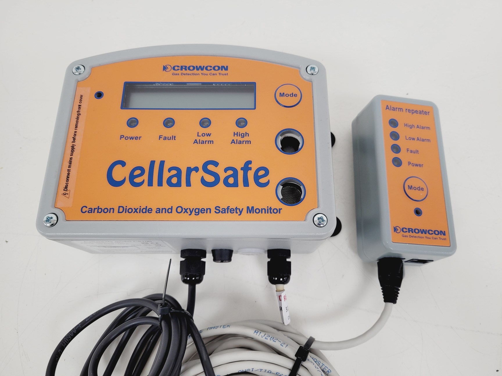 Image of Crowcon CellarSafe Carbon Dioxide & Oxygen Safety Monitor  Model - CS100 Lab