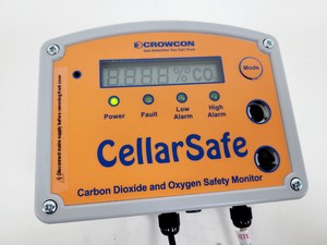Thumbnail image of Crowcon CellarSafe Carbon Dioxide & Oxygen Safety Monitor  Model - CS100 Lab