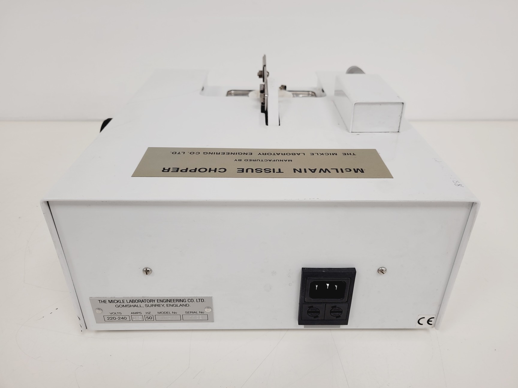 Image of Mickle Laboratory McIlwain Tissue Chopper  Model - MTC-1 Lab