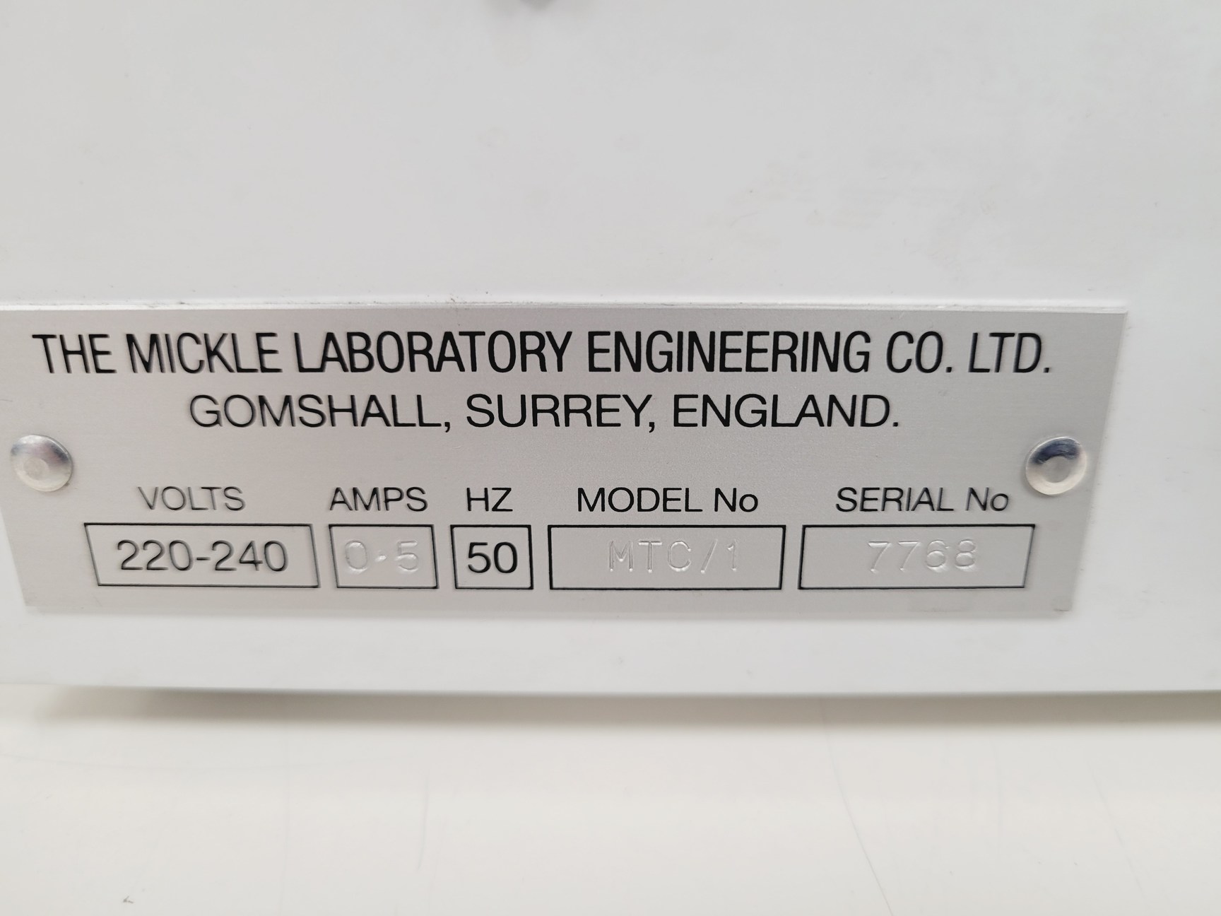 Image of Mickle Laboratory McIlwain Tissue Chopper  Model - MTC-1 Lab