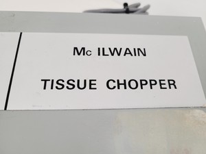 Thumbnail image of Mickle Laboratory McIlwain Tissue Chopper Lab