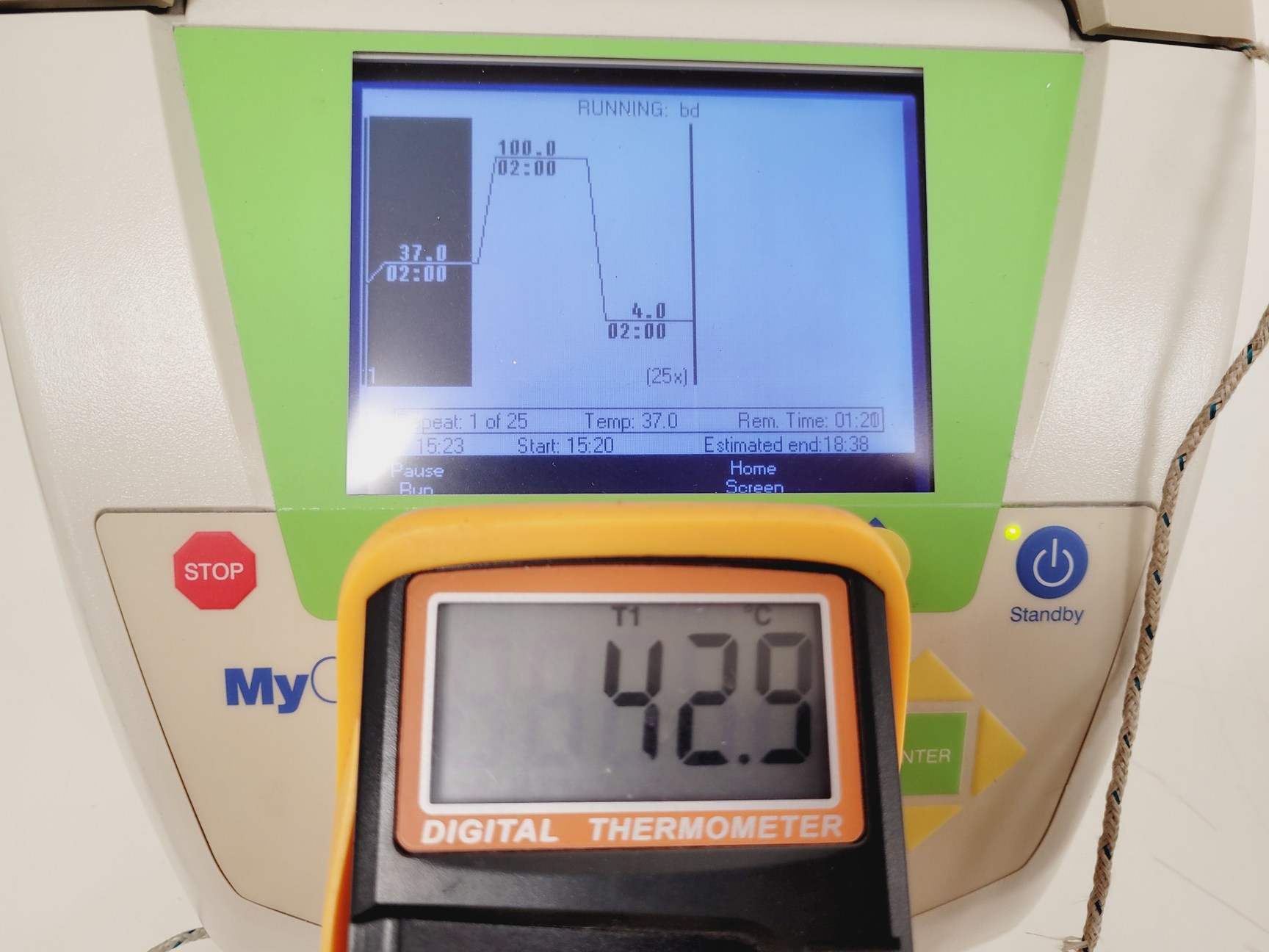 Image of Bio-Rad MyCycler Thermal Cycler with 96 x 0.2ml Well Block Lab