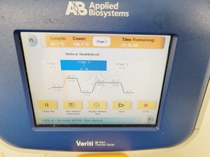 Thumbnail image of Applied Biosystems Veriti 96 Well Thermal Cycler  Model no. 9902 Lab