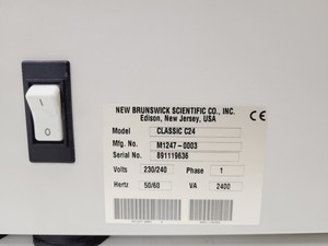 Thumbnail image of New Brunswick Scientific Classic Series Incubator Shaker  Model - Classic C24