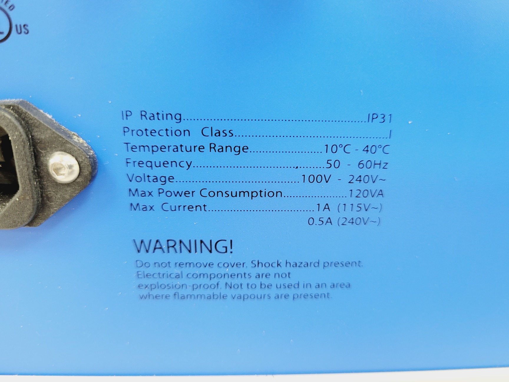 Image of Cook Benchtop Incubator  Model no. K-MINC-1000 Lab