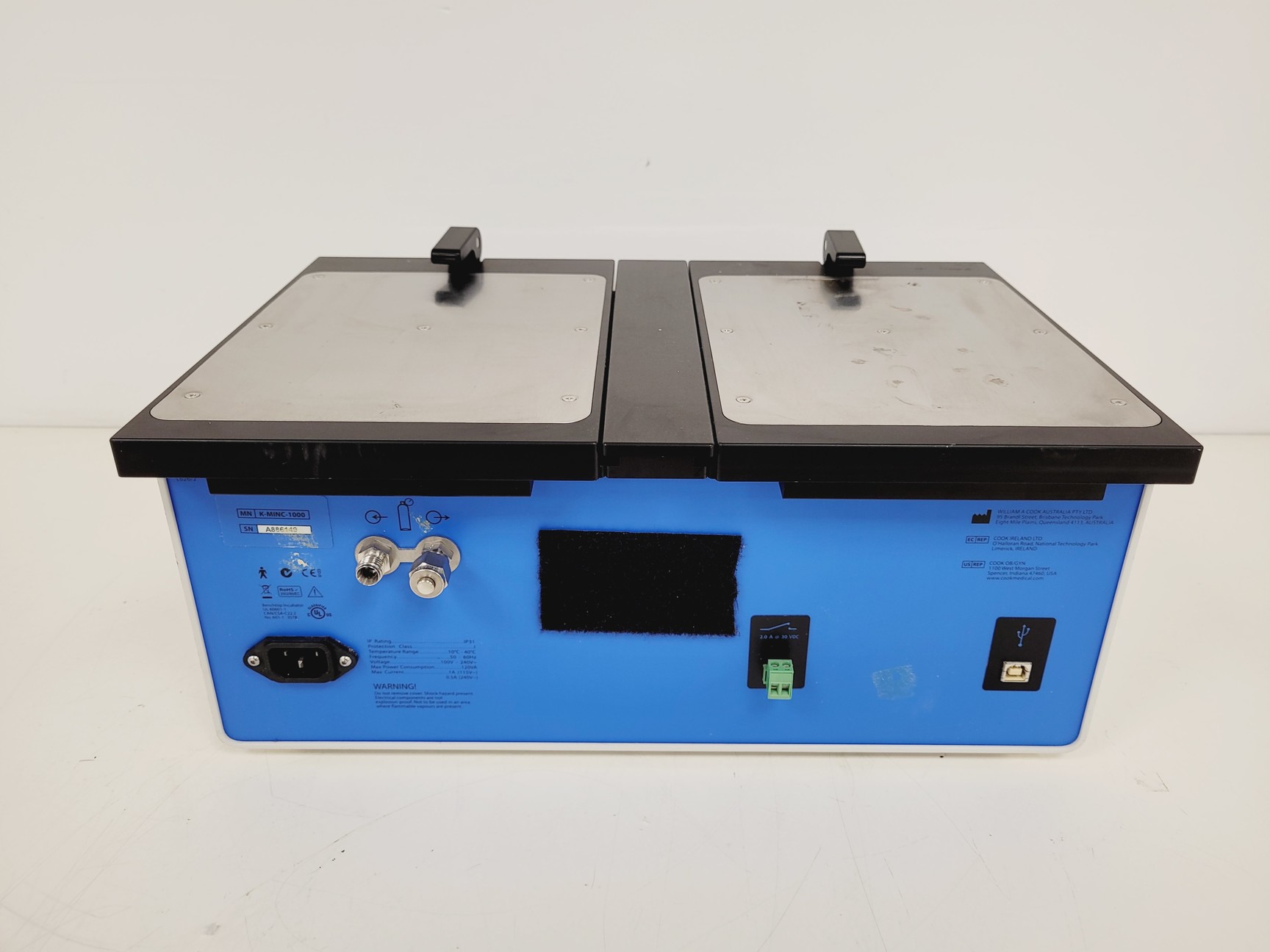 Image of Cook Benchtop Incubator  Model no. K-MINC-1000 Lab