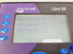 Thumbnail image of Biochrom Libra S6 Visible Spectrophotometer Lab