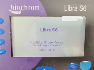 Thumbnail image of Biochrom Libra S6 Visible Spectrophotometer Lab (Firmware Issue)