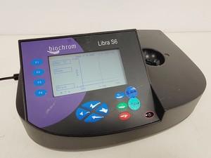 Thumbnail image of Biochrom Libra S6 Visible Spectrophotometer Lab (Calibration Fail)